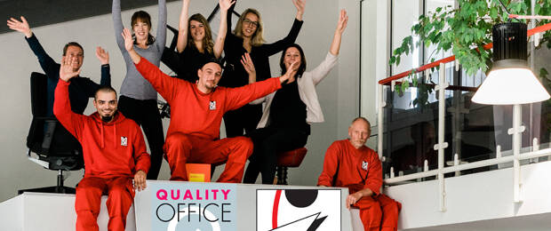 Das Gohs-Team freut sich über die Quality-Office-Zertifizierung. (Bild: Gohs)
