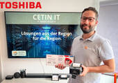 Freut sich auf die Zusammenarbeit mit Toshiba Tec: Mustafa Cetin, Geschäftsführer von Cetin IT.