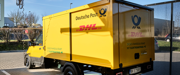 StreetScooter von DHL Paket: Investitionen in zusätzliche Sortierkapazität, nachhaltige Infrastruktur und weiteren Ausbau digitaler Services (Bild: Deutsche Post AG)