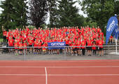 218 Teilnehmer engagierten sich beim diesjährigen „Golden Ring“-Lauf von Brother für einen guten Zweck. (Bild: Brother)
