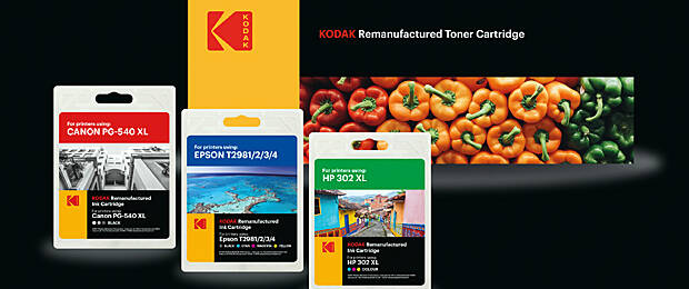 DCI/Jet Tec startet mit einem ausgewählten Programm der Marke Kodak.