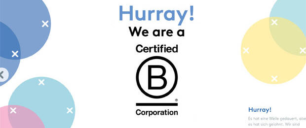 B Corp-Zertifizierung: Dataflex informiert dazu auch auf seiner Website (Bild: Screenshot Website)