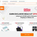 Aktuelle Startseite von „Office Depot on Alibaba.com“: Exklusive Angebote für die Zielgruppe KMU.