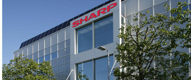 Sharp Europe Headquarters in Hayes bei London: Neue Akquisitionen sollen die Stellung in Markt stärken.