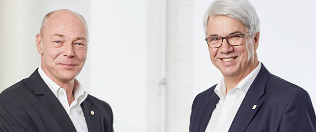 Die beiden office360-Geschäftsführer: Thomas Schimmer (links) und Helmut Fleischer