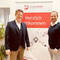 Pauerpoint-Geschäftsführer Daniel Pauer (l.) und Sascha Bökenheide, Country Manager DACH von Infominds, bei der ersten Terminabstimmung. (Bild: Infominds)
