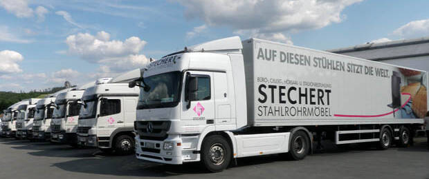 Außenaufnahme bei Stechert-Stahlrohrmöbel: Das Unternehmen hat Anfang Oktober Insolvenz angemeldet.