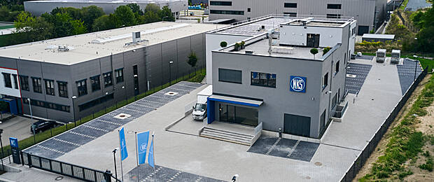 Neues Firmengebäude von Nothnagel Kommunikationssysteme in Mühltal, in der Nähe von Darmstadt. (Bild: Stefan Daub www.stefandaub.de)