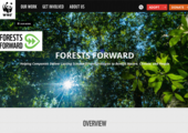 Website des WWF: verstärkte Zusammenarbeit mit Sylvamo im Rahmen des WWF-Programms „Forests Forward“ (Bild: Screenshot Website)