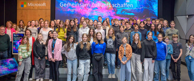 Zum diesjährigen Girls´ & Boys´ Day startet das Microsoft Philanthropies Programm TEALS in Deutschland (Bild:Microsoft)