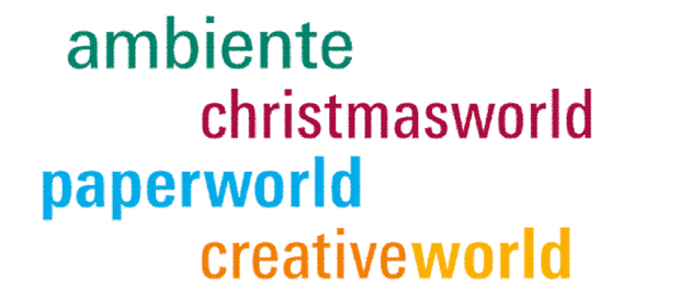 Absage von Paperworld, Christmasworld, Creativeworld und Ambiente: „exponentiell steigende Infektionszahlen“ (Logos: Messe Frankfurt)