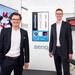 Freuen sich auf den neuen Showroom in Hamburg: Oliver Barz, Managing Director and Vice President bei BenQ Deutschland und B2B-Vertriebschef Alexander Theemann (Bild: BenQ)