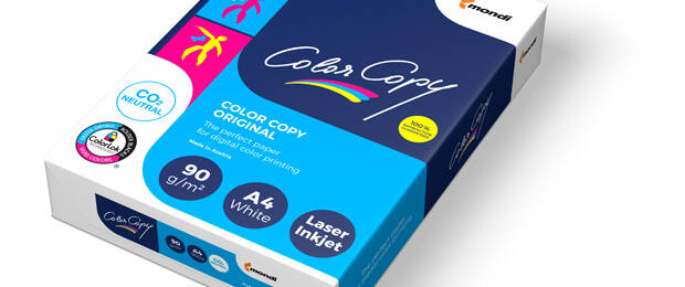 Mondi bietet die Papiere seiner Marke Color Copy künftig mit ColorLok-Zertifizierung. (Bild: Mondi)