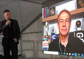 Ein besonderes Highlight der S14 Solutions Days war zudem eine Video-Live-Schaltung mit Jürgen Klinsmann, der im Dialog mit Rainer Sprinzl, Managing Director DACH bei Exertis Pro AV, über Führungskultur und über den Einsatz von Medientechnik im Fußball sp