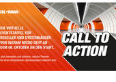 Keyvisual zur neuen Ingram Micro Eventstaffel „Call to Action” (Bild: Ingram Micro)