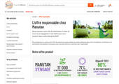 Website von Manutan: Produktbeschreibungen sollen um Angaben zu Umwelt- und Sozialverträglichkeit ergänzt werden. (Bild: Screenshot Website)