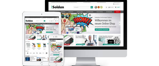 Der neue Onlineshop von Soldan: Nutzerfreundlichkeit als Gradmesser