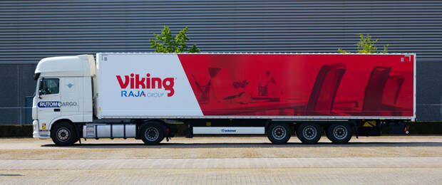 Mit der Übernahme von Viking hat Raja das Office-Geschäft auf zehn Länder in Europa ausgeweitet.