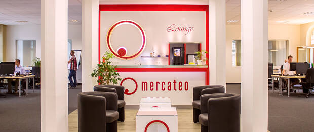 Mercateo-Lobby in Leipzig: Mit dem Millionen-Invest von BIP will Mercateo die nächsten Wachstumsschritte vorantreiben. (Bild: Mercateo)