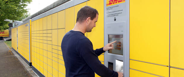 3000 neue Packstationen sollen bundesweit in Ballungsgebieten und im ländlichen Raum entstehen. (Bild: Deutsche Post DHL)