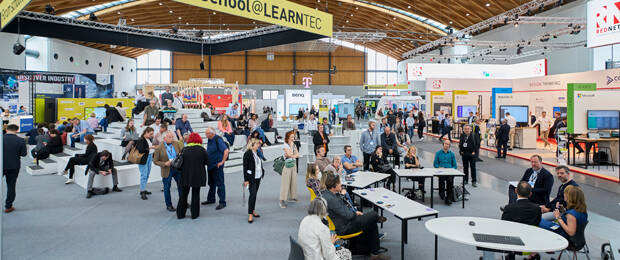 Im Forum school@LEARNTEC dreht sich alles um die digitale Schule. (Bild: Messe Karlsruhe/ Lars Behrendt)