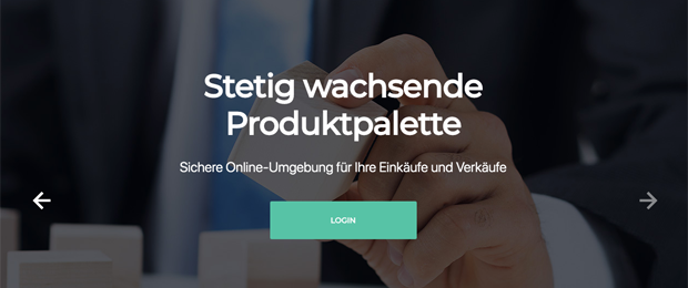 Website von Distri-Smart: Ulrich Paulus verstärkt das Team beim virtuellen Großhändler. (Screenshot: Distri-Smart)