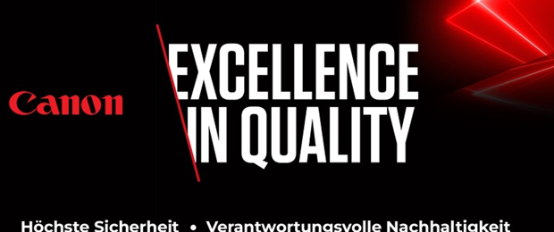 Am 21. März startet die diesjährige Webinar-Serie, bei der deutlich wird, womit Canon den Unterschied macht: „Excellence in Quality“.