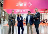 Das Vorstandsteam von Unite: (v.l.) Peter Ledermann, Christel Constant, Dr. Bernd Schönwälder und Dr. Sebastian Wieser