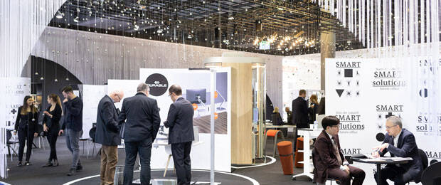 Kernthema des neuen Areals „Future of Work“ ist das moderne Büro und dessen Ausstattung. (Bild: Messe Frankfurt / Jens Liebchen)