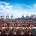 Der Containerhafen von Shanghai zählt zu den bedeutenden Umschlagplätzen für Produktfälschungen. (Bild: pat138241 / iStock / Getty Images Plus)