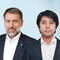 Finanzexperte Jiro Tanaka (re.) und Joerg Hartmann bilden das neue Führungsteam bei Konica Minolta.