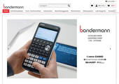 Webshop von Bandermann: als Einkaufs- und Informationsplattform für den Wiederverkäufer konzipiert (Bild: Bandermann)