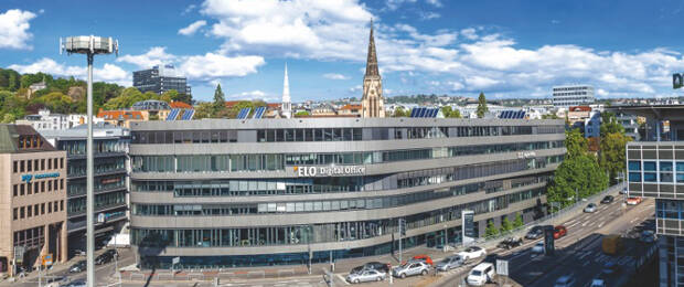Der Hauptsitz von Elo Digital Office in Stuttgart. (Bild: Elo Digital Office)
