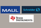 Jakob Maul, Schneider Schreibgeräte und Texas Instruments kooperieren in Frankreich: strategische Partnerschaften als Bausteine des Geschäftserfolgs (Logos: Maul, Schneider, Texas Instruments)