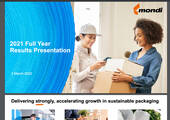 Jahresbericht der Mondi-Gruppe: „gute Chancen, das Wachstum zu beschleunigen“ (Bild: Screenshot)
