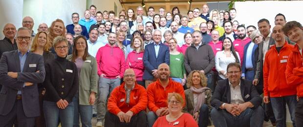 Gruppenbild von der gerade durchgeführten DIE6-Akademie 2024 (16. und 17. Februar 2024, Bad Soden) (Bild: DIE6)