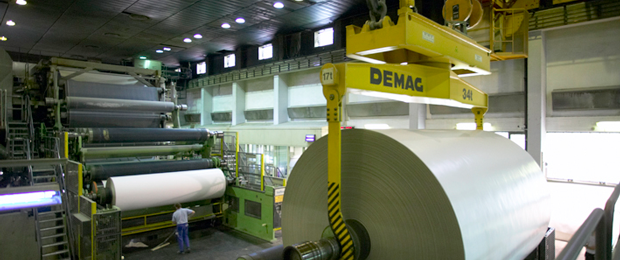 Papierproduktion bei Mayr-Melnhof in Kwidzyn: MM Gruppe verpflichtet sich zu Netto-Null-Emissionen bis 2050 (Bild: MM Group)