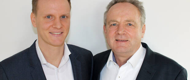 Freuen sich auf die Zusammenarbeit: die beiden Geschäftsführer des Hamburger Supplies-Spezialisten Malte und Georg Winterholt