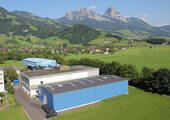 Standort von Styro in Steinen in der Schweiz: Der Markenname wird zum Firmennamen. (Bild: styro ag)