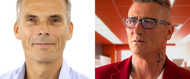 Freuen sich auf die Zusammenarbeit: Brother-Channel-Verkaufsleiter Jörg Liebel (l.) und Frank Eismann, Sprecher des Vorstandes der winwin Office Network AG.