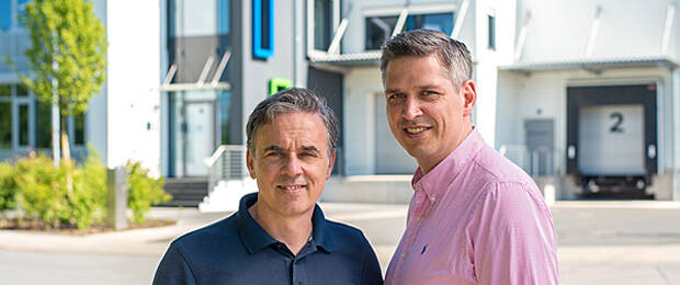 Die beiden CDS-Geschäftsführer Paul Koch (l.) und Sven Bent