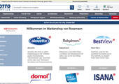 Neuer Markenshop von Rossmann bei Otto Office: Ausbau in der Kategorie Reinigung und Hygiene (Screenshot Markenshop)
